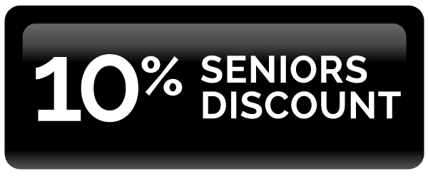10% seniors discount
